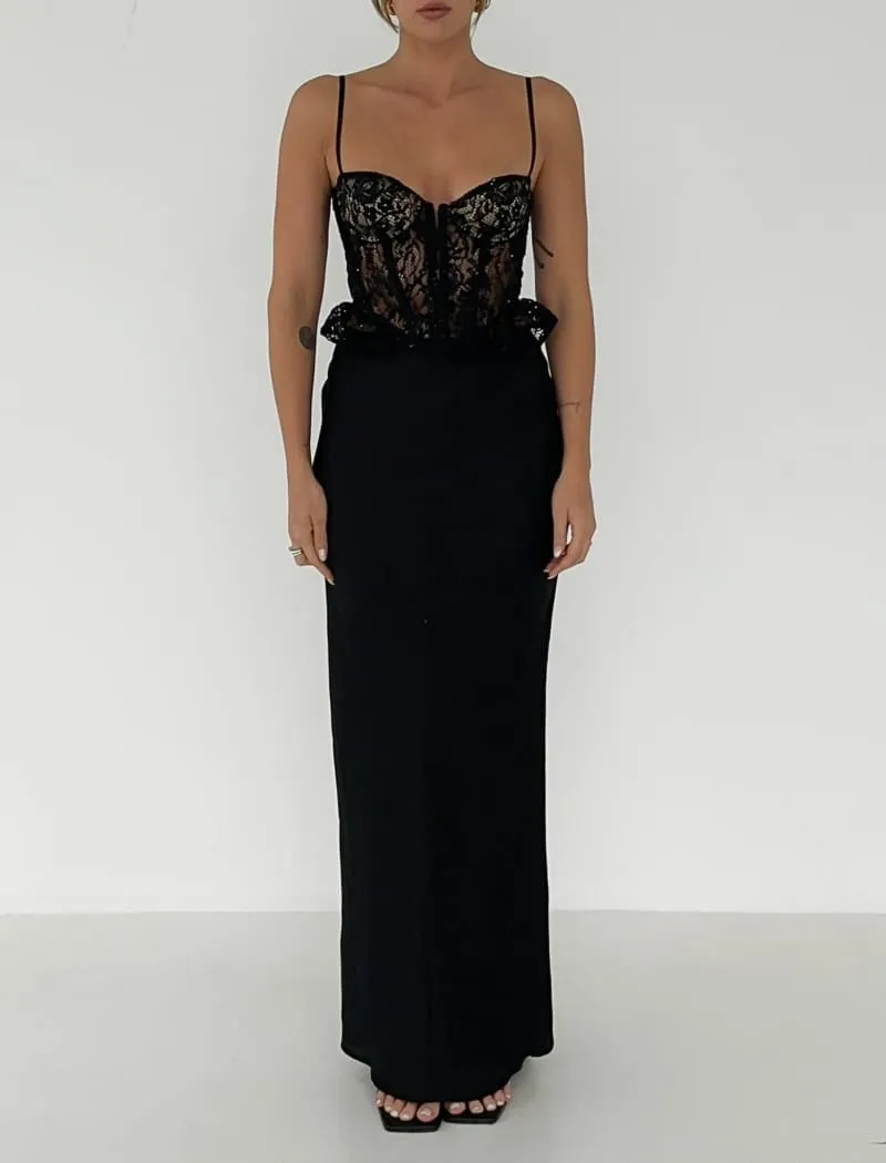 Cabaret Corset | Black Lace sold by Rumored product image thumbnail 5