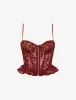 Cabaret Corset | Crimson Lace sold by Rumored