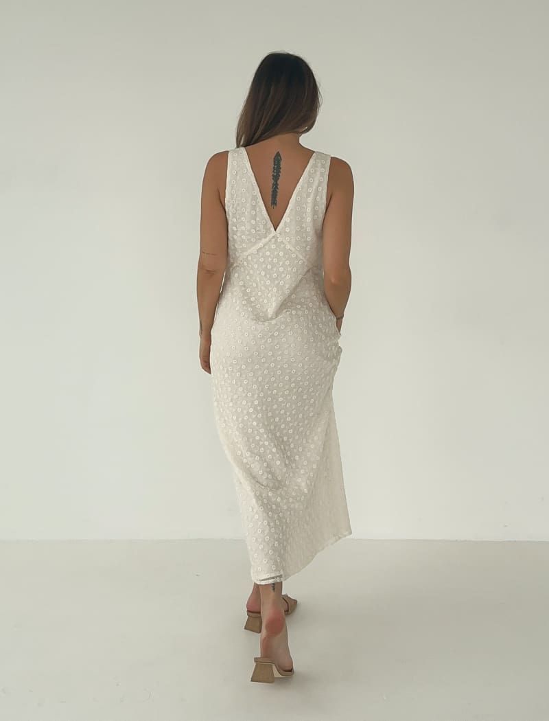 Daydream Midi Dress | Ivory Eyelet sold by Rumored product image thumbnail 5