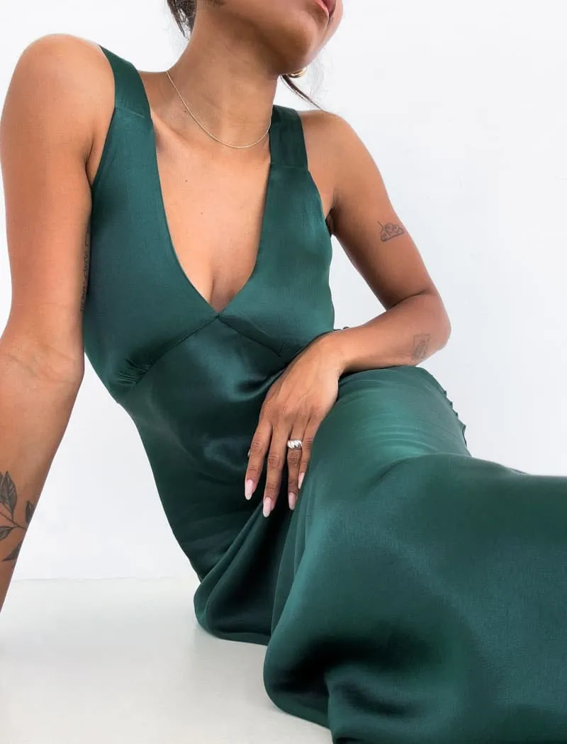 Sunset Strip Maxi Dress | Emerald sold by Rumored
