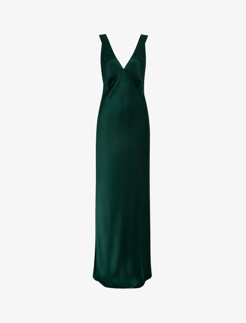Sunset Strip Maxi Dress | Emerald sold by Rumored product image thumbnail 2
