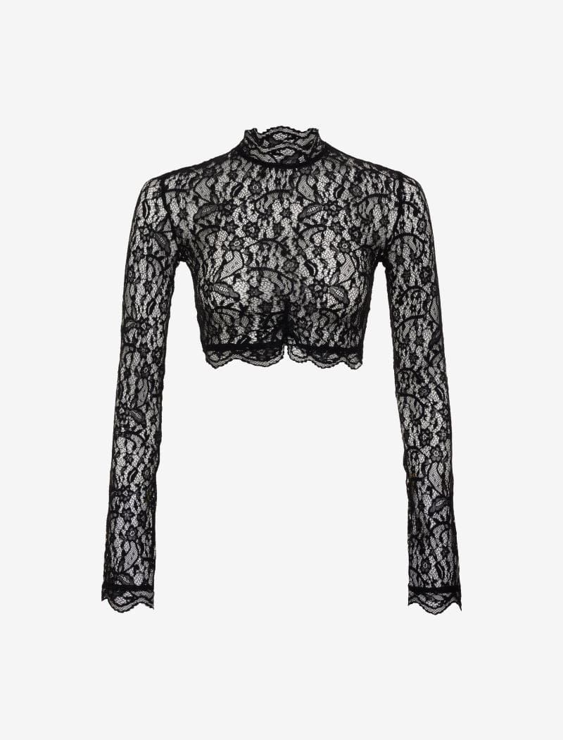 Knockout Top | Black Lace sold by Rumored product image thumbnail 2