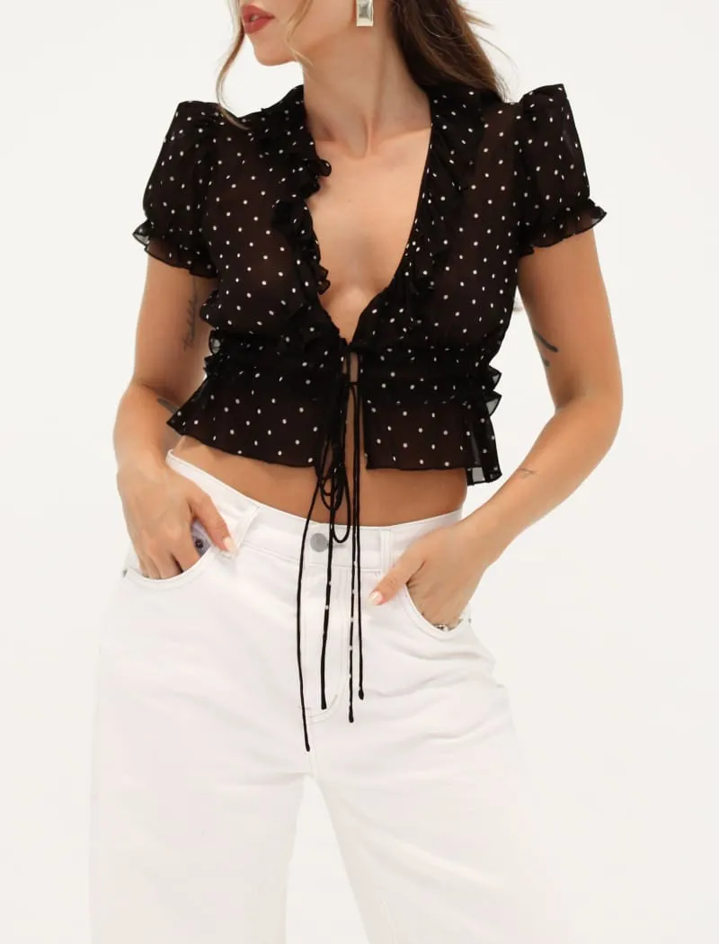 Jukebox Top | Classic Dot sold by Rumored
