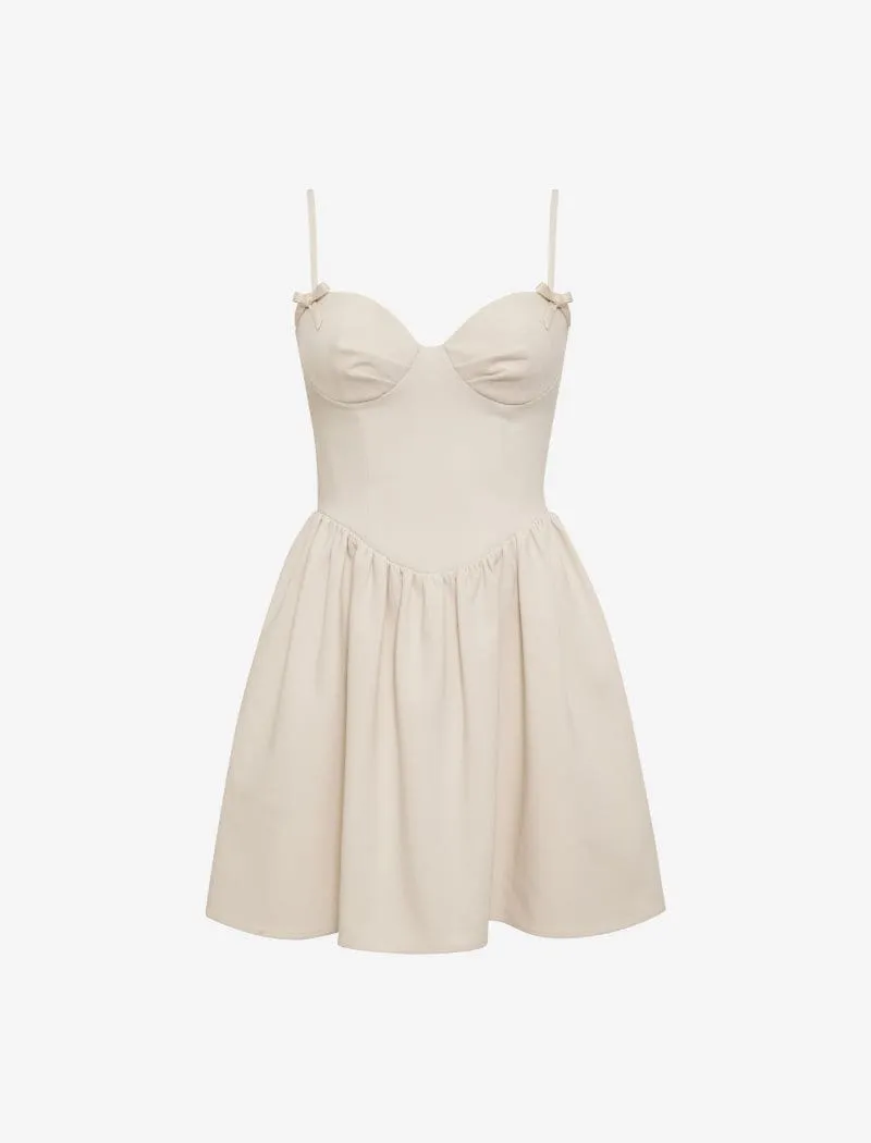 A Little Dream Mini Dress | Cream sold by Rumored product image thumbnail 2
