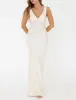 Sunset Strip Maxi Dress | Ivory sold by Rumored