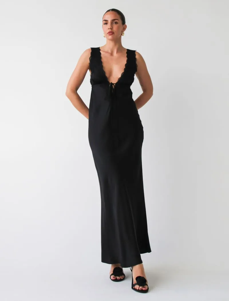 Venice Maxi Dress | Black sold by Rumored product image thumbnail 5