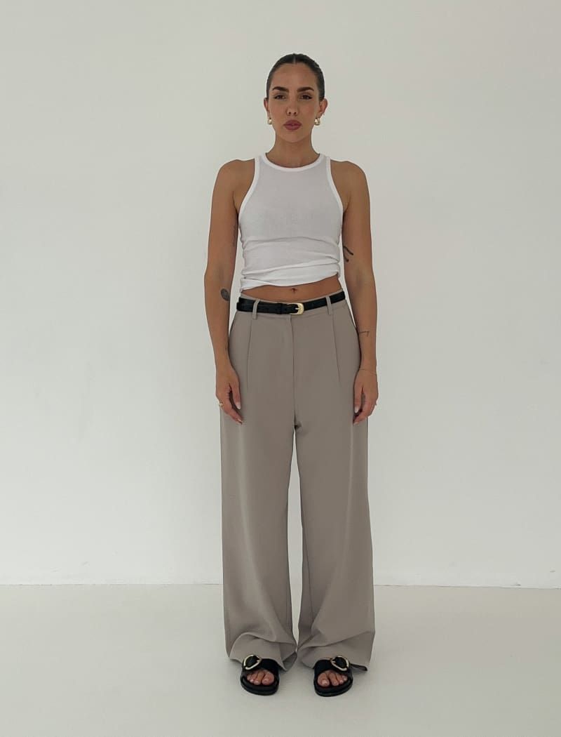 Elevate Trouser | Taupe sold by Rumored product image thumbnail 4