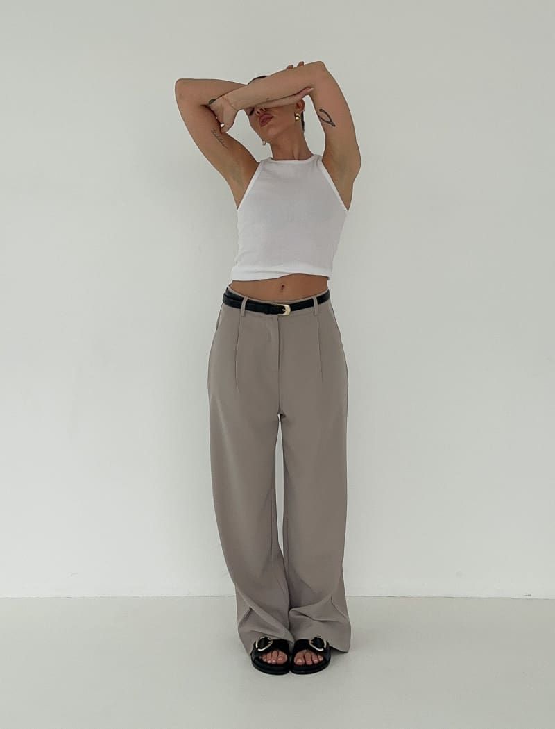 Elevate Trouser | Taupe sold by Rumored product image thumbnail 3
