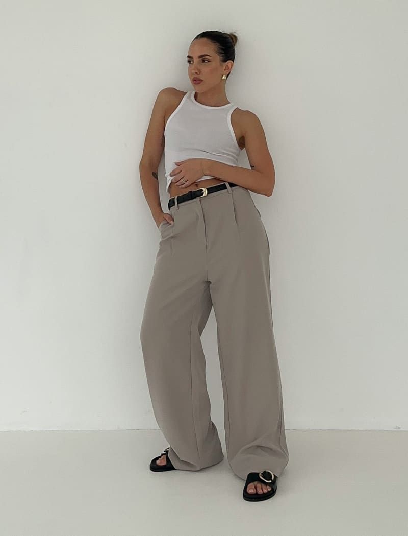 Elevate Trouser | Taupe sold by Rumored product image thumbnail 5