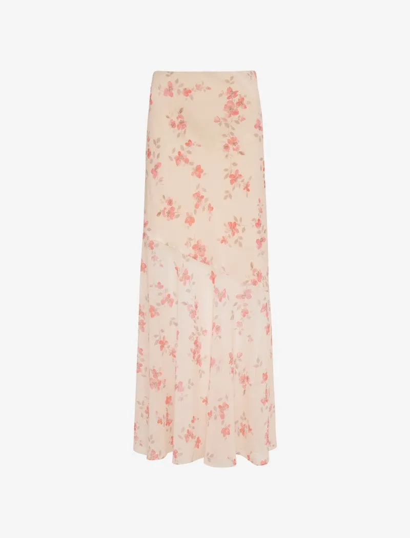 Santeria Maxi Skirt | Whisper Floral sold by Rumored product image thumbnail 2