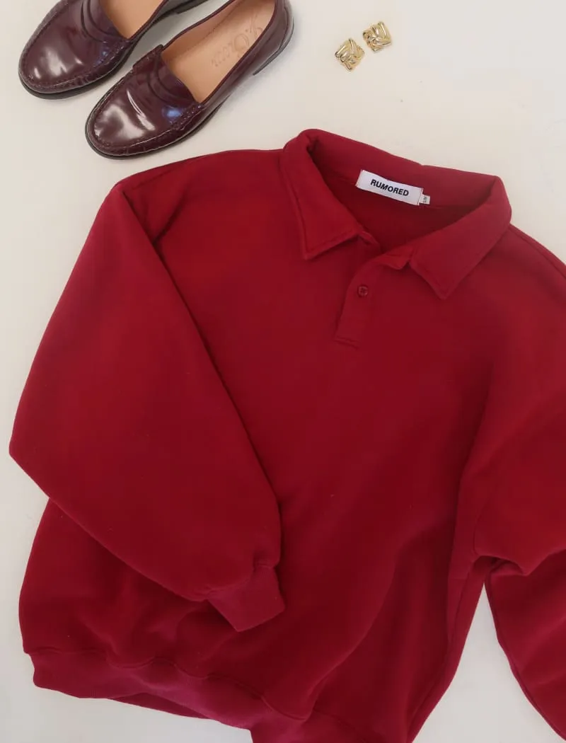 Airport Sweatshirt | Merlot sold by Rumored product image thumbnail 4