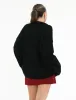 Delancey Sweater | Black sold by Rumored