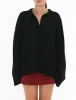 Delancey Sweater | Black sold by Rumored