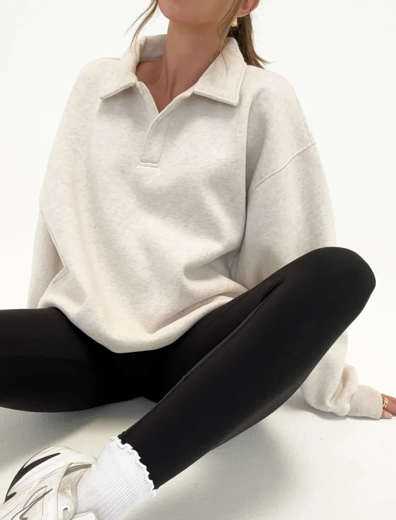 Airport Sweatshirt | Oat sold by Rumored product image thumbnail 5