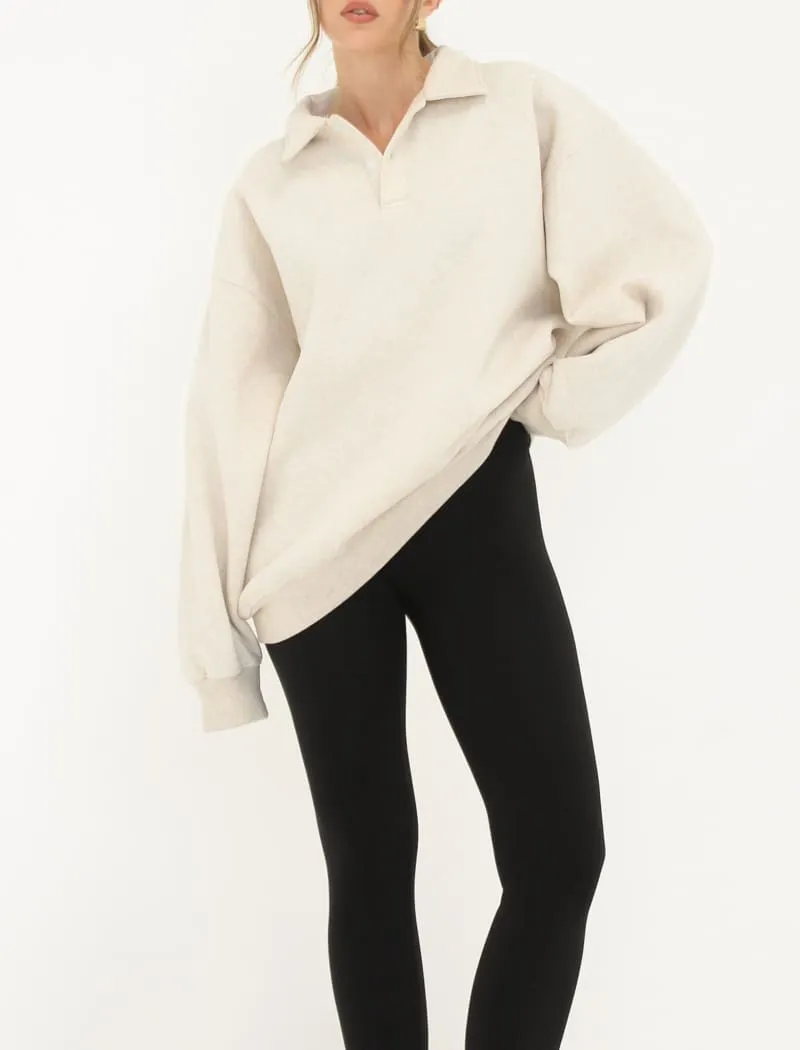 Airport Sweatshirt | Oat sold by Rumored product image thumbnail 3