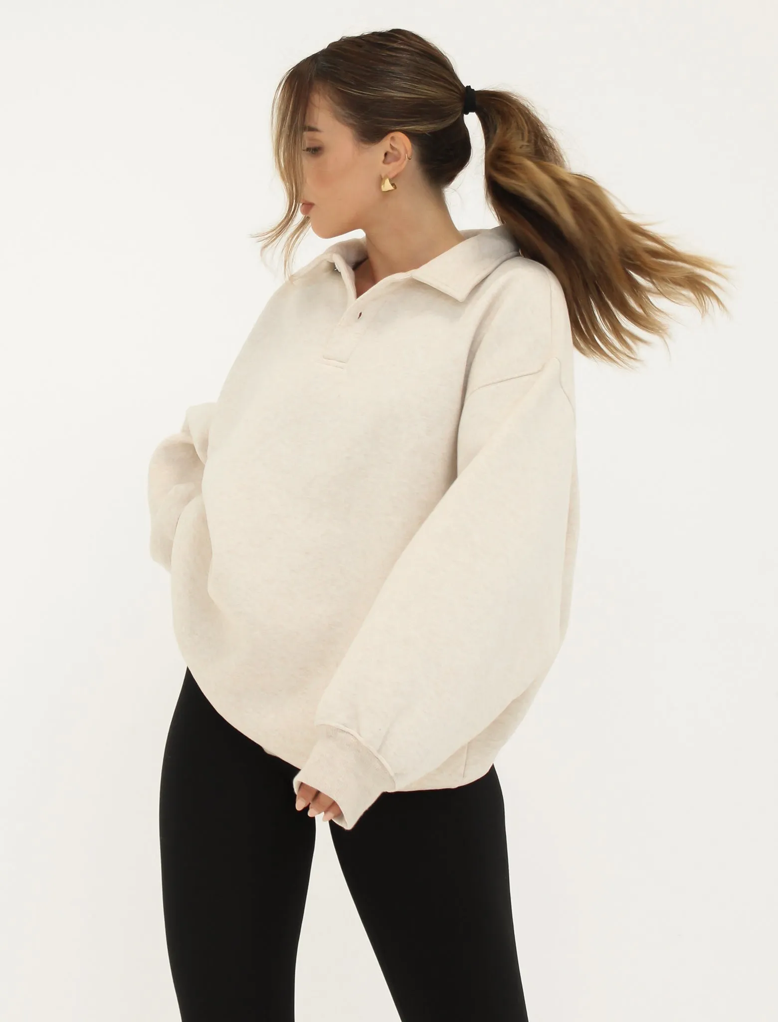 Airport Sweatshirt | Oat sold by Rumored