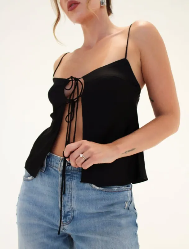 Edelweiss Cami | Black sold by Rumored