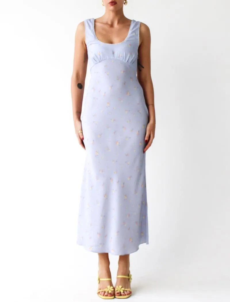 North Country Midi Dress | Forget-Me-Not sold by Rumored product image thumbnail 4