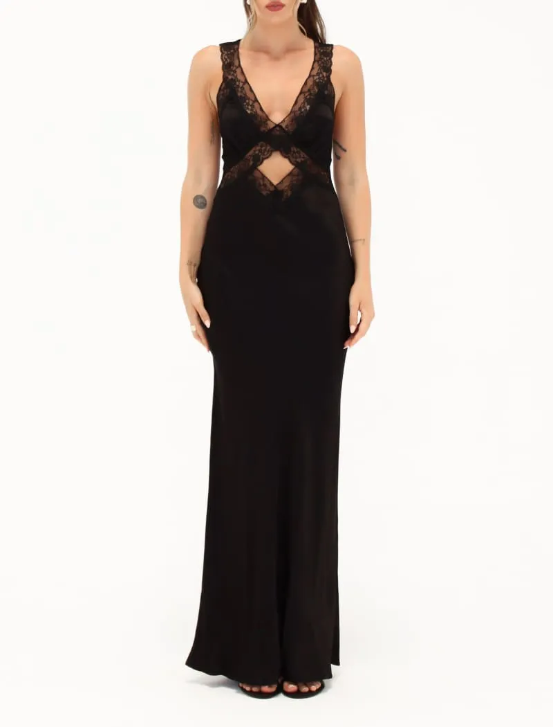 Crossroads Maxi Dress | Black sold by Rumored product image thumbnail 5