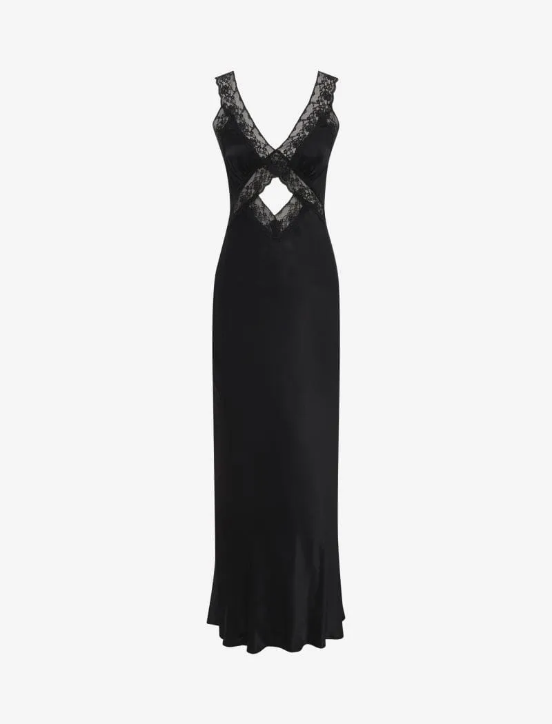 Crossroads Maxi Dress | Black sold by Rumored product image thumbnail 2
