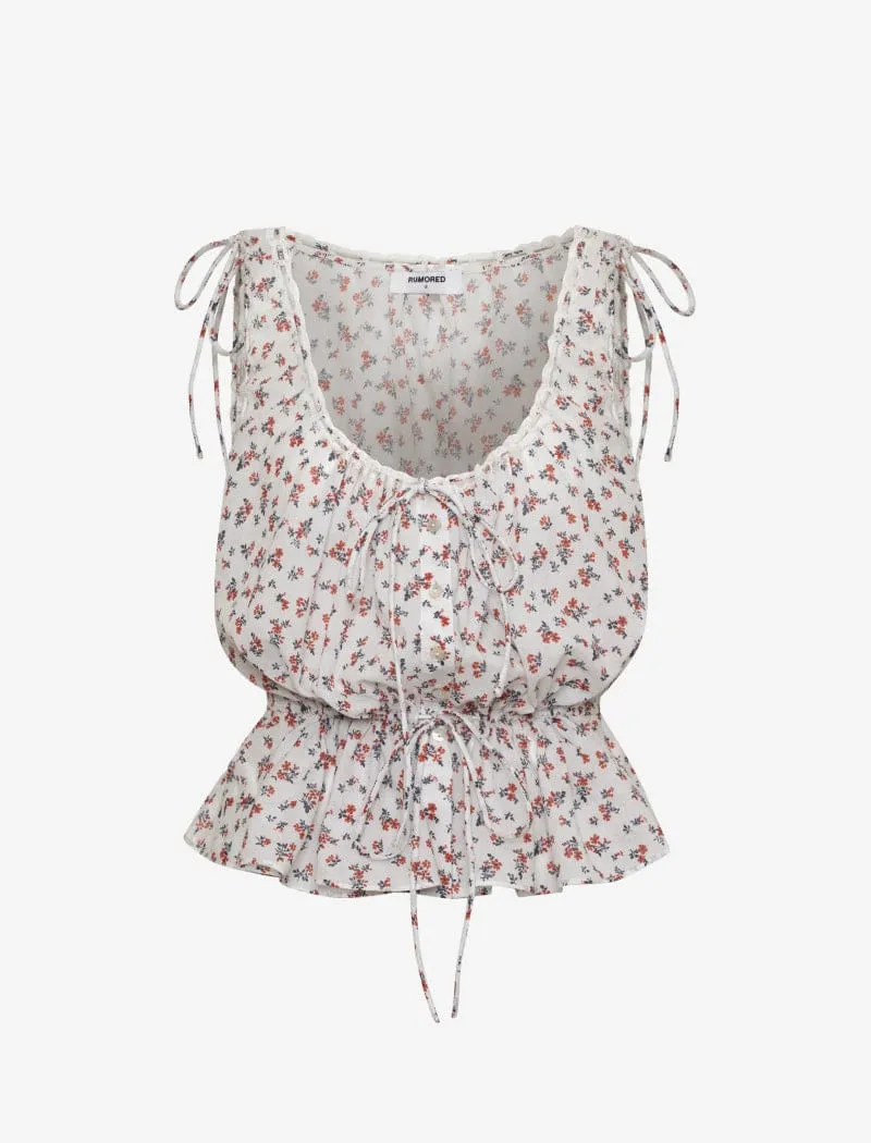 Rosemary Top | Americana Floral sold by Rumored product image thumbnail 2