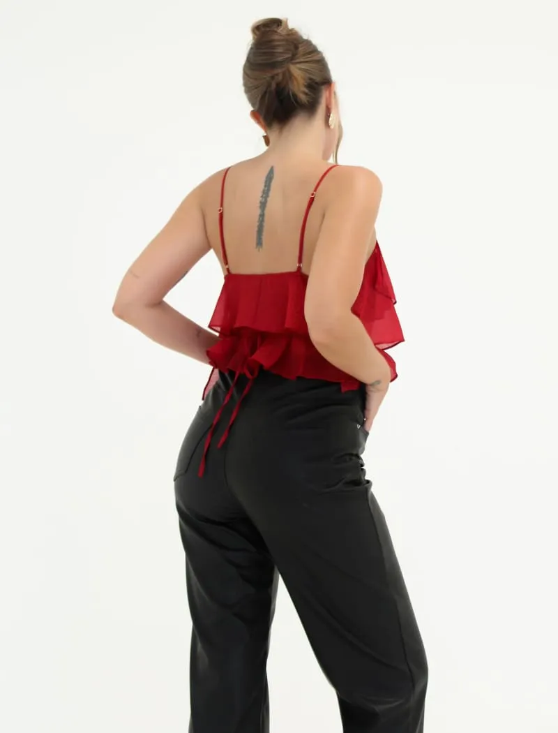 Tango Tank | Red Shimmer sold by Rumored product image thumbnail 5