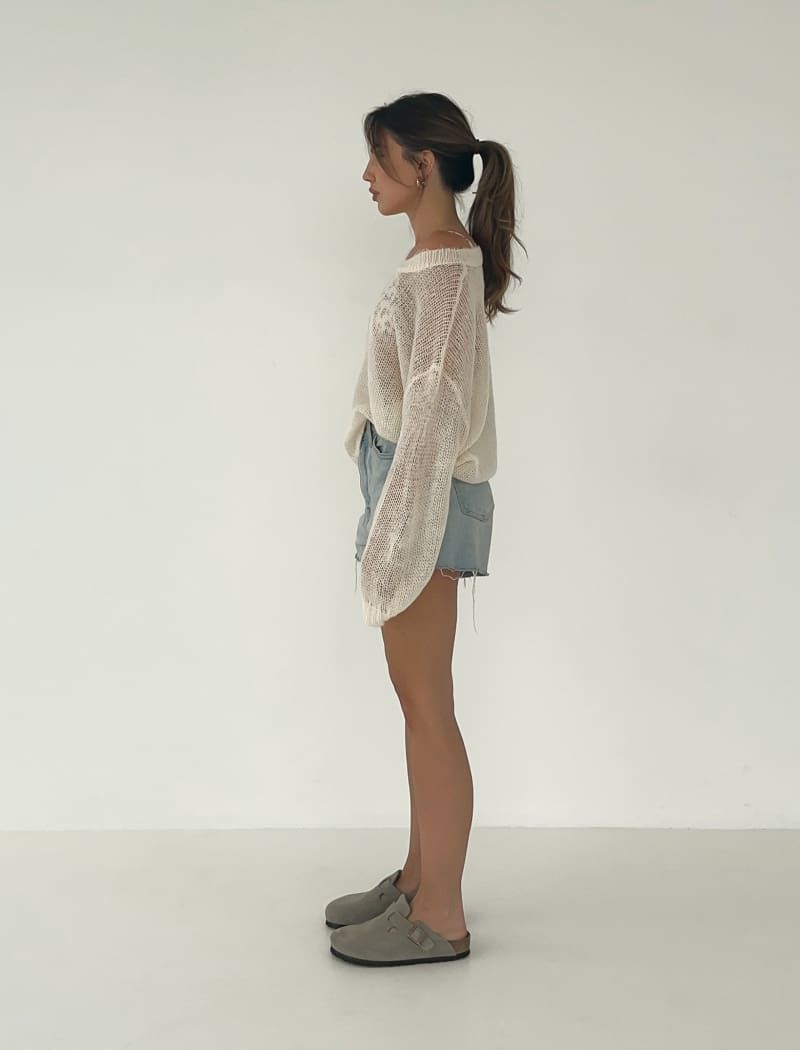 Signature Pullover | Ivory sold by Rumored product image thumbnail 6