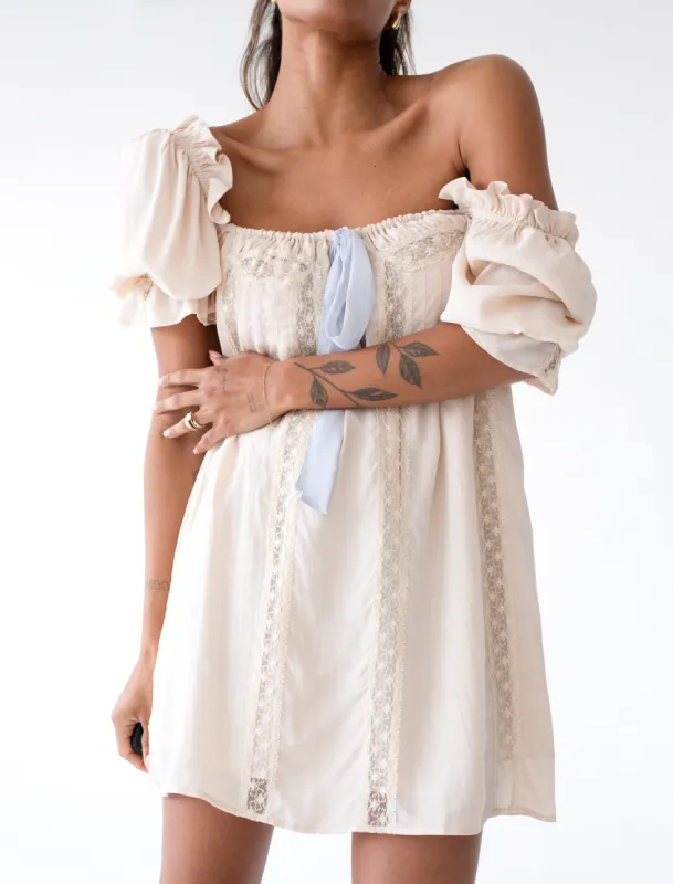 Heirloom Mini Dress | Dove sold by Rumored
