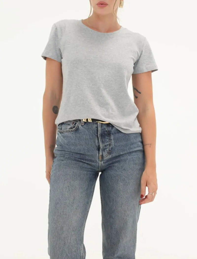 Essential Tee | Heather Gray sold by Rumored product image thumbnail 3