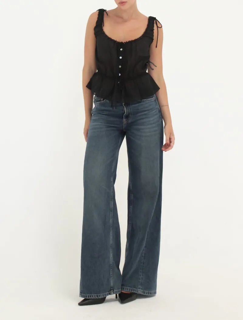 Rosemary Top | Black sold by Rumored product image thumbnail 3