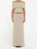 Fairfield Foldover Top | Latte sold by Rumored