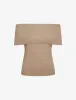 Fairfield Foldover Top | Latte sold by Rumored