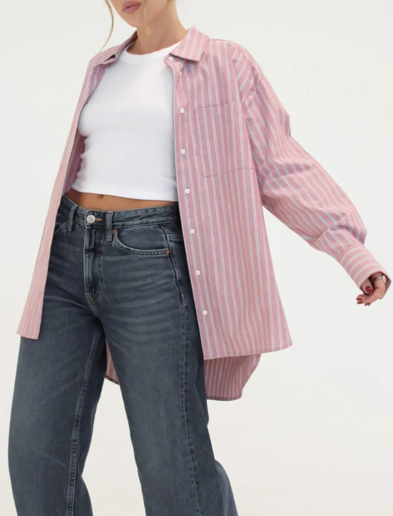 Ex-Boyfriend Button Up | Nantucket Stripe sold by Rumored product image thumbnail 2