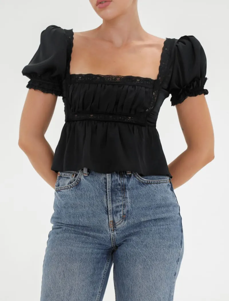 Napa Valley Top | Black sold by Rumored