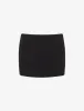 Micro Skort | Black sold by Rumored