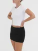 Micro Skort | Black sold by Rumored