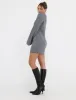 Ojai Mini Dress | Smoke Heather sold by Rumored