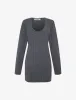 Ojai Mini Dress | Smoke Heather sold by Rumored