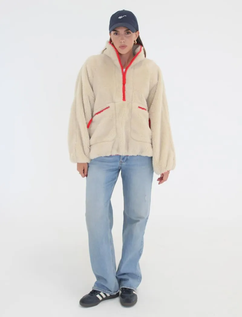 Sun Valley Sherpa | Ecru sold by Rumored product image thumbnail 3