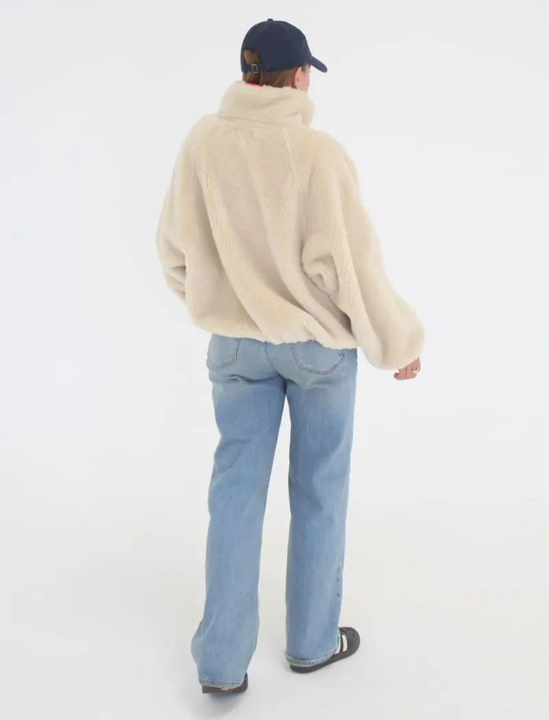 Sun Valley Sherpa | Ecru sold by Rumored product image thumbnail 5