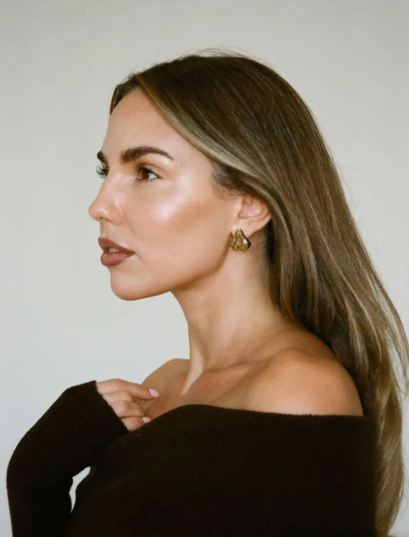 Angel Of Mine Studs | Gold sold by Rumored product image thumbnail 3