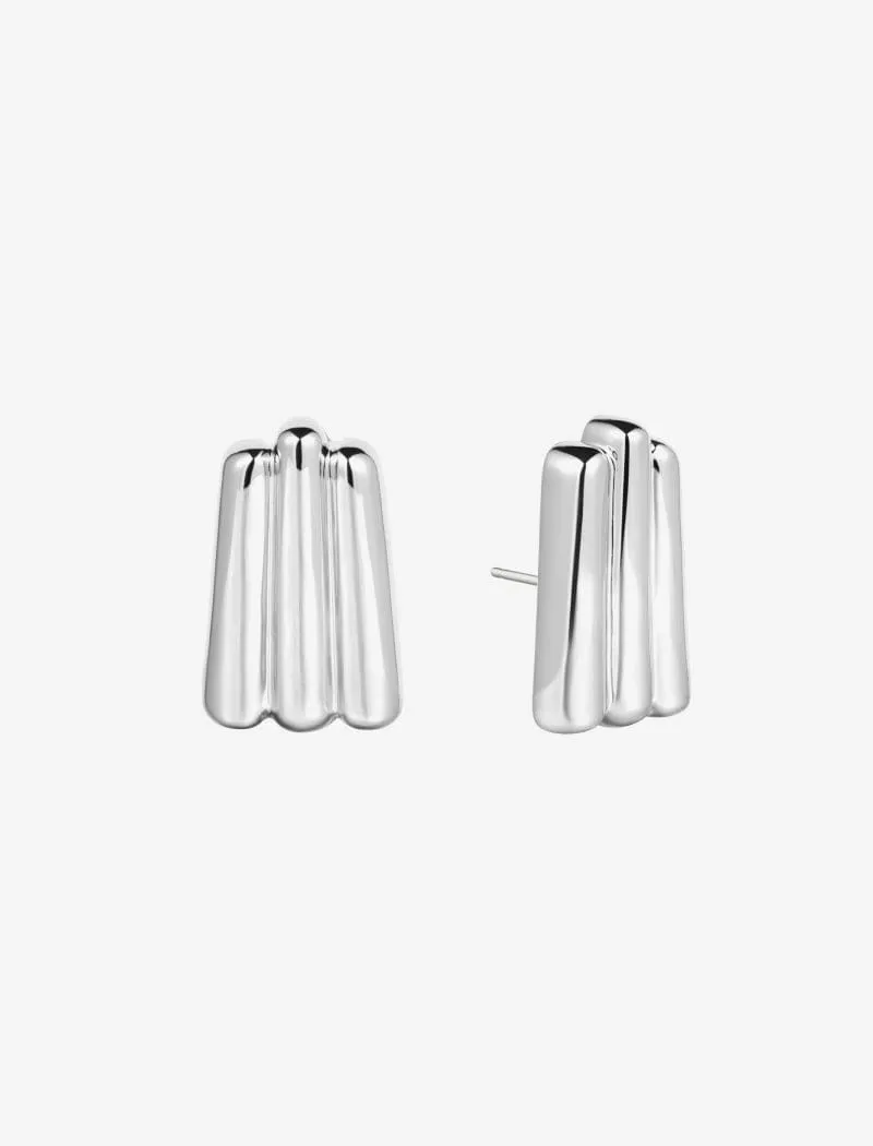 Roxanne Studs | Silver sold by Rumored product image thumbnail 2