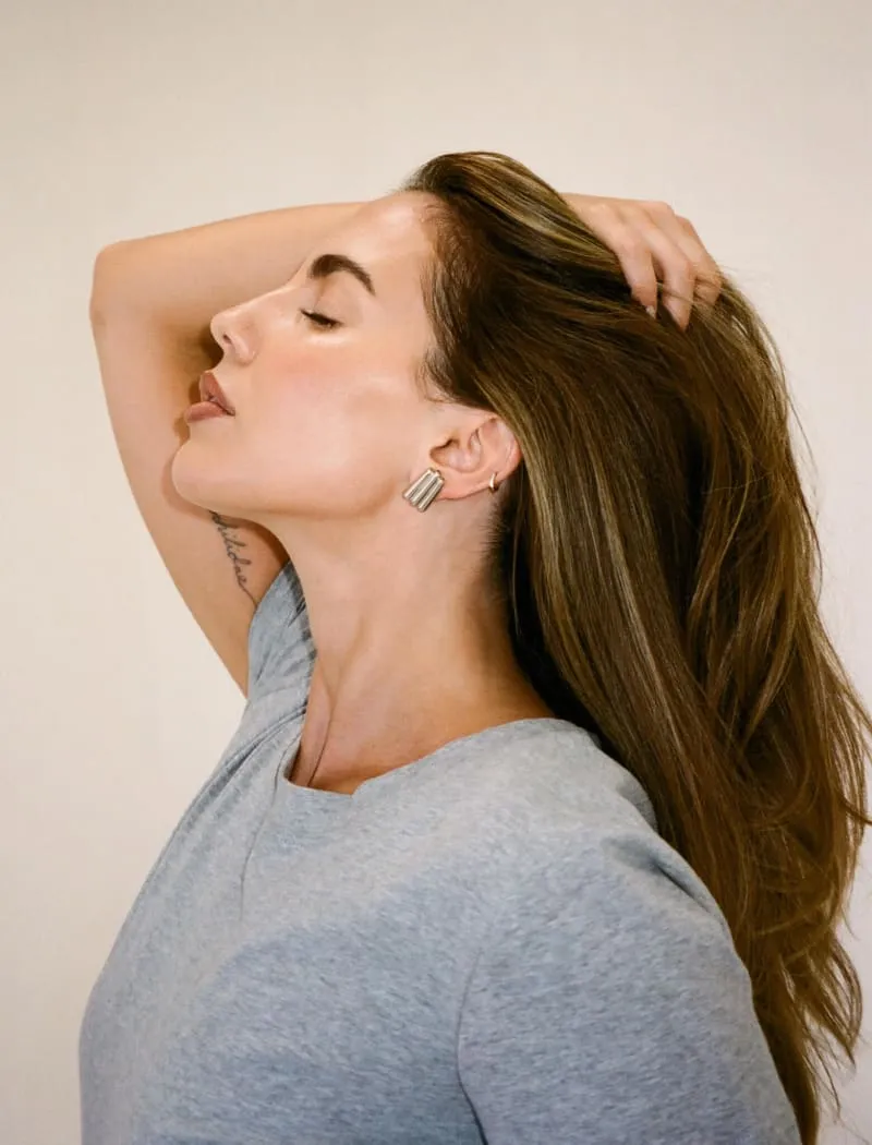 Roxanne Studs | Silver sold by Rumored product image thumbnail 3