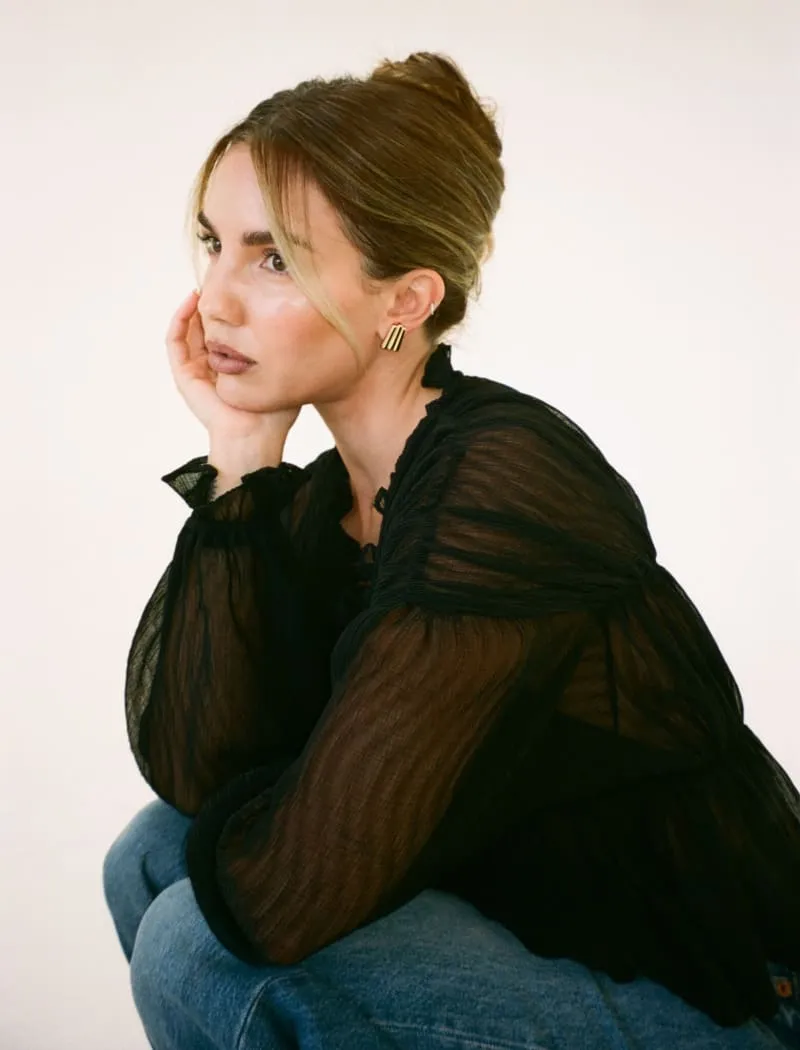 Roxanne Studs | Gold sold by Rumored product image thumbnail 4