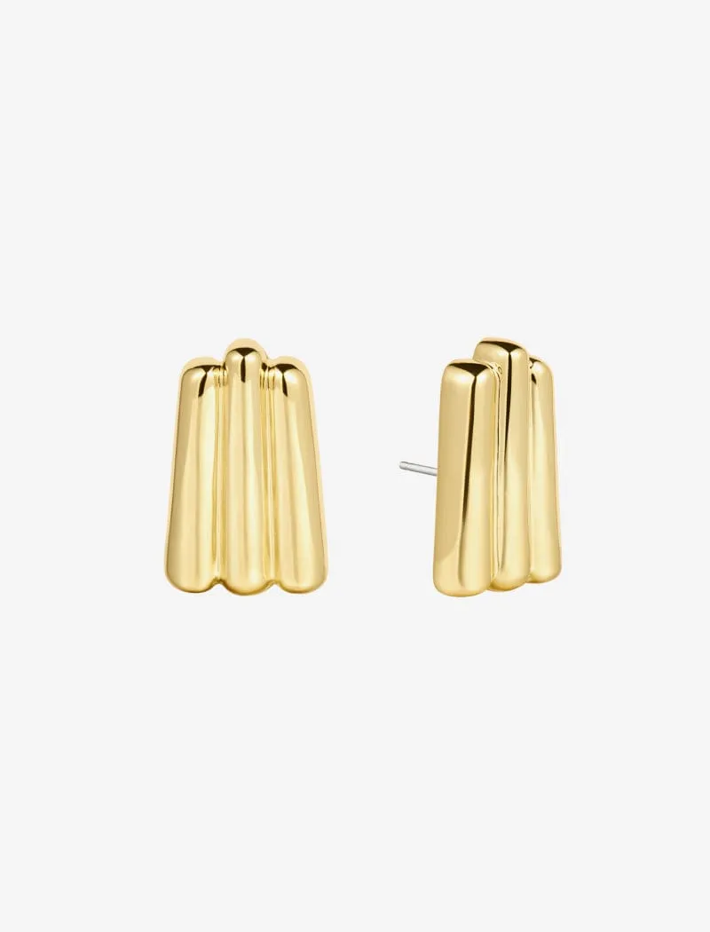 Roxanne Studs | Gold sold by Rumored product image thumbnail 2