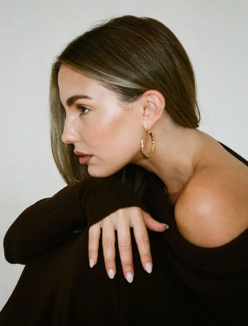 Cher Hoops | Gold sold by Rumored