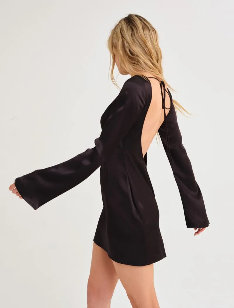 Sweet Talker Mini Dress | Black sold by Rumored product image thumbnail 4