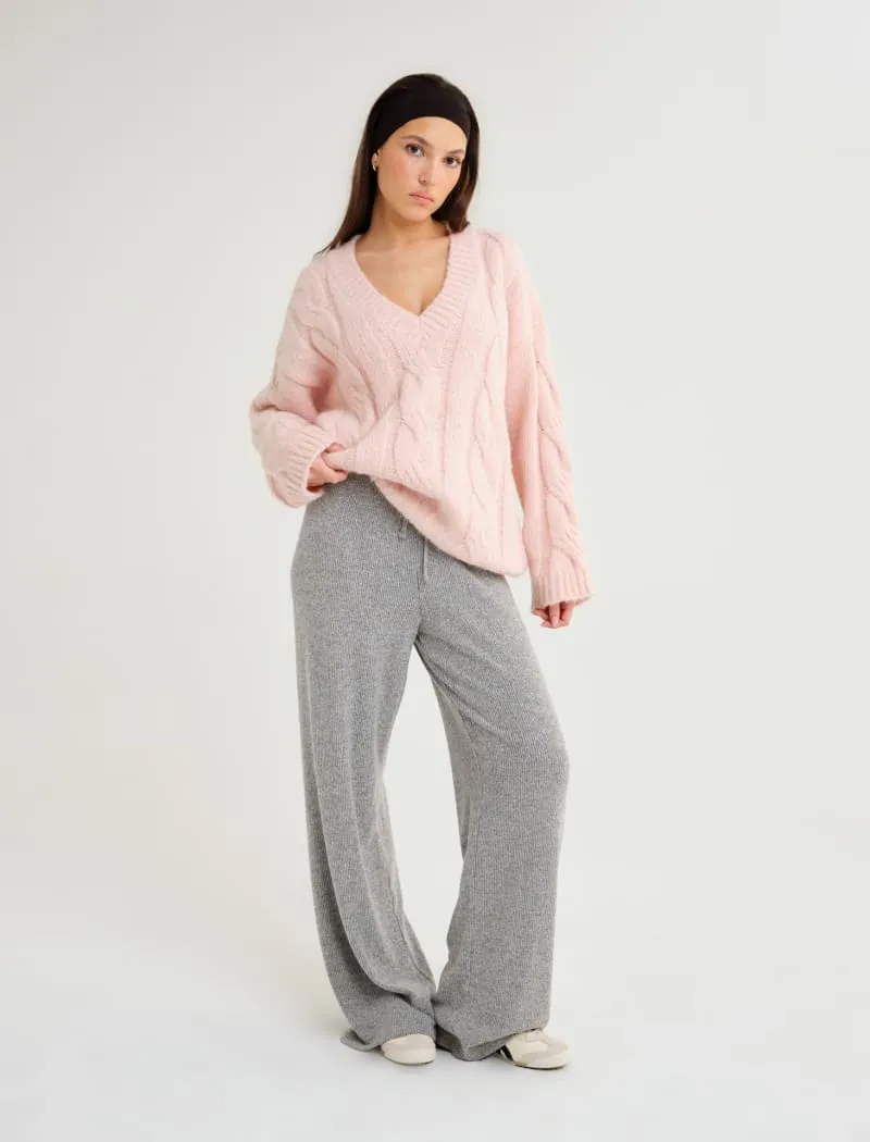 Whistler V-Neck Sweater | Petal sold by Rumored product image thumbnail 3