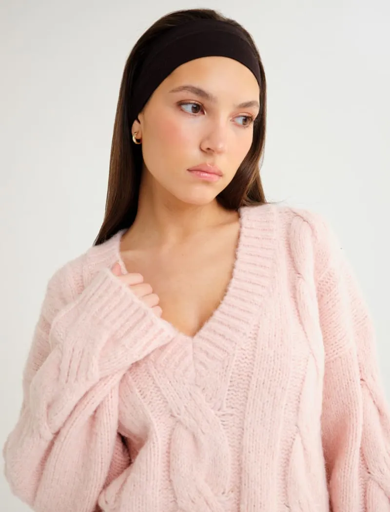 Whistler V-Neck Sweater | Petal sold by Rumored product image thumbnail 5