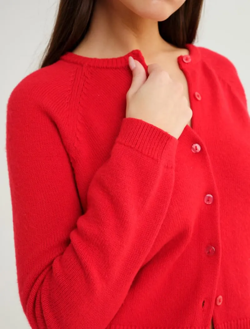 Seabrook Cardigan | Rose sold by Rumored product image thumbnail 5